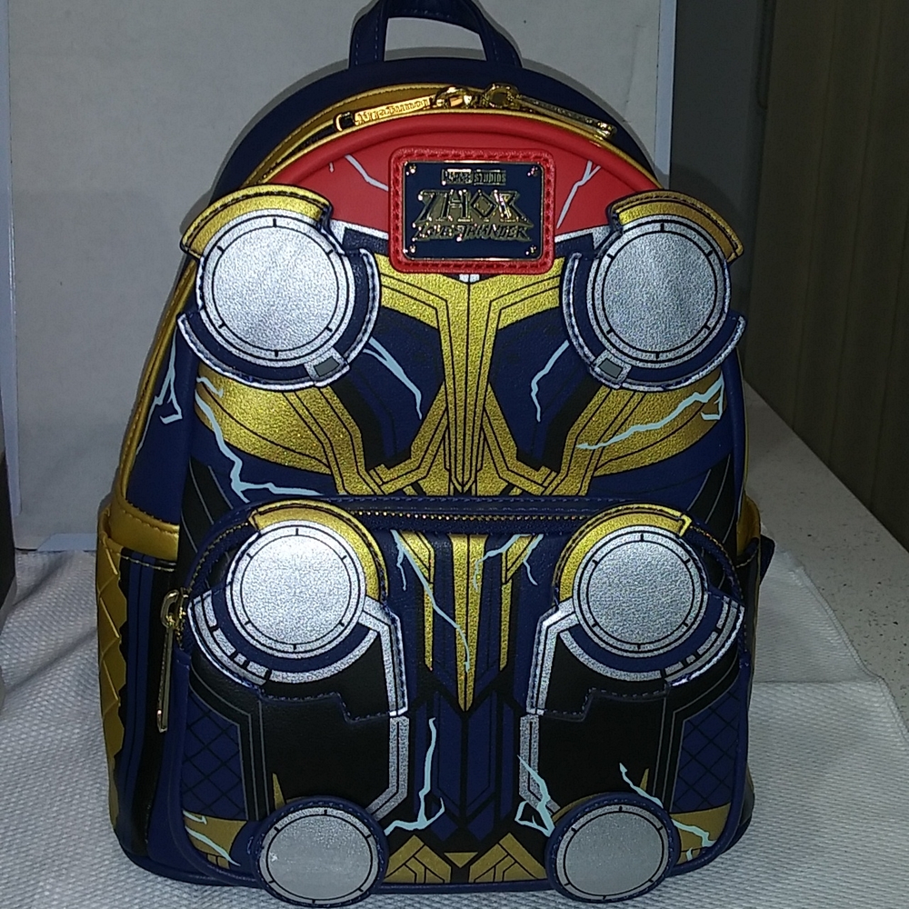 Loungefly Thor: Love and Thunder Glow in the Dark Cosplay Mini Backpack